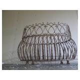 Large decorative metal basket style... Large decorative metal basket style...