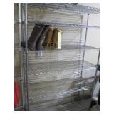Rolling metal bakers rack style 6-t... Rolling metal bakers rack style 6-t...