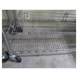 Rolling metal bakers rack style 6-t... Rolling metal bakers rack style 6-t...