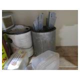 Lot of assorted hardware and contai... Lot of assorted hardware and contai...