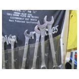 Kraftig 11pc SAE box wrench set wit... Kraftig 11pc SAE box wrench set wit...