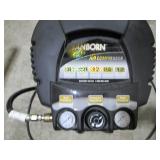Sanborn 6 gallon pancake air compre... Sanborn 6 gallon pancake air compre...