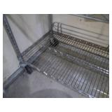 Rolling metal bakers rack style 6-t... Rolling metal bakers rack style 6-t...