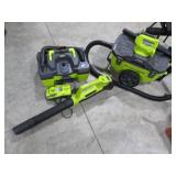 Ryobi 18v cordless wet/dry vac, too... Ryobi 18v cordless wet/dry vac, too...