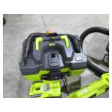 Ryobi 18v cordless wet/dry vac, too... Ryobi 18v cordless wet/dry vac, too...