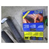 Tote of rachet straps, grip tape, g... Tote of rachet straps, grip tape, g...