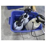 3 Sprayers in a plastic tote... 3 Sprayers in a plastic tote...