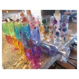 Lot of bright and colorful plastic ... Lot of bright and colorful plastic ...