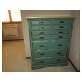 Rustic style wood 5-drawer highboy ... Rustic style wood 5-drawer highboy ...