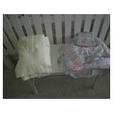 Queen size wood white picket fence ... Queen size wood white picket fence ...