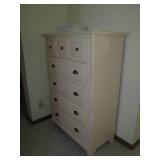 Shabby Chic style wood 5-drawer hig... Shabby Chic style wood 5-drawer hig...