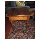 Distressed tone hardwood single dra... Distressed tone hardwood single dra...