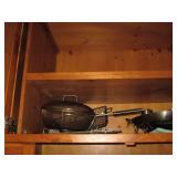 Assortment of open fire cooking and... Assortment of open fire cooking and...