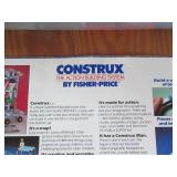 Covered tote containing a variety o... Covered tote containing a variety o...