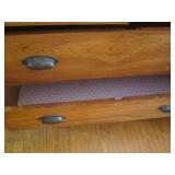 Nice wood chest of 4-drawers plus c... Nice wood chest of 4-drawers plus c...