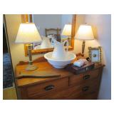 Nice wood chest of 4-drawers plus c... Nice wood chest of 4-drawers plus c...