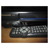 Panasonic 4-head VCR with remote... Panasonic 4-head VCR with remote...