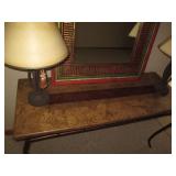 Metal frame Stone style top sofa ta... Metal frame Stone style top sofa ta...