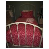 Twin size decorative heavy metal be... Twin size decorative heavy metal be...