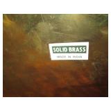 Wicker rattan basket and Bronze ton... Wicker rattan basket and Bronze ton...