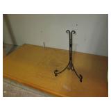 Hand painted Stoneware platter with... Hand painted Stoneware platter with...