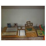 Variety of embroidered wall decor, ... Variety of embroidered wall decor, ...