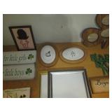 Variety of embroidered wall decor, ... Variety of embroidered wall decor, ...