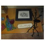 Metal twig bundle shaped candle hol... Metal twig bundle shaped candle hol...