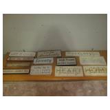 Large lot of inspirational wall dec... Large lot of inspirational wall dec...