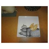 Assortment of ceramic pig figurines... Assortment of ceramic pig figurines...