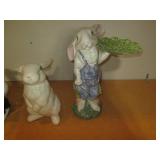 Rabbit and Goose themed ceramic sta... Rabbit and Goose themed ceramic sta...