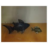 Cut Metal Fish statues, the largest... Cut Metal Fish statues, the largest...