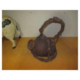 Clay pot with Grapevine holder deco... Clay pot with Grapevine holder deco...