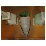 Pair of Metal Church shaped bird ho... Pair of Metal Church shaped bird ho...