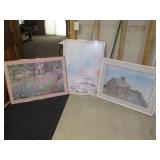 Metal framed floral wall art approx... Metal framed floral wall art approx...