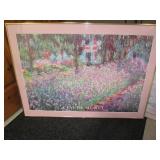 Metal framed floral wall art approx... Metal framed floral wall art approx...