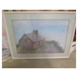 Metal framed floral wall art approx... Metal framed floral wall art approx...