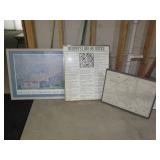 Wall decor trio consisting of Murph... Wall decor trio consisting of Murph...