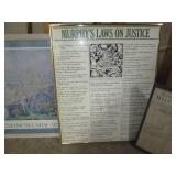 Wall decor trio consisting of Murph... Wall decor trio consisting of Murph...