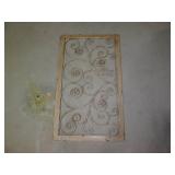 Decorative metal wall art approx 17... Decorative metal wall art approx 17...