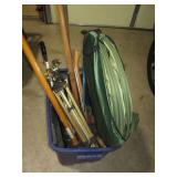 Lawn irrigation, sledge hammer, ax ... Lawn irrigation, sledge hammer, ax ...