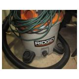 Ridgid vacuum with filter and exten... Ridgid vacuum with filter and exten...