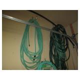 Lot of good quality garden hoses... Lot of good quality garden hoses...