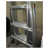 Werner aluminum multi position ladd... Werner aluminum multi position ladd...