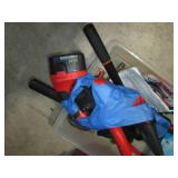 Lot of assorted yard tools and gara... Lot of assorted yard tools and gara...