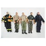 G.I. Joe & Real Heroes Action Figures 5ct