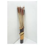 Fiberglass Arrows & Quiver