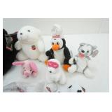 Vintage Pound Puppies & Coca-Cola Stuffed Collectible Animals