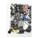 Bike Parts in 45 qt Storage Container