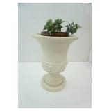Artificial Plant and Planter 17.5" tall